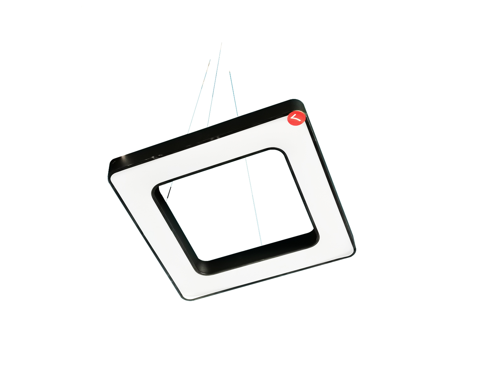 異形辦公燈（空心正方形）